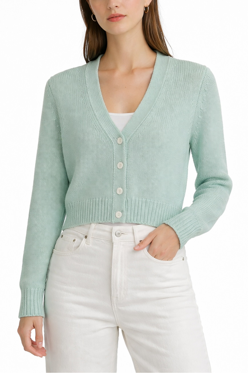 Kokun Ts Cropped Cardigan
