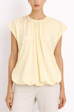 Tela Ruched Cotton T-shirt