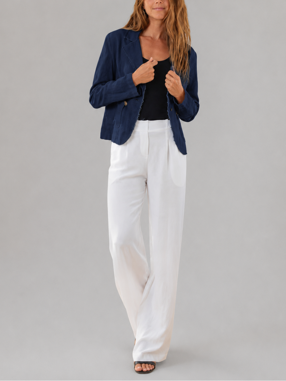 MILA Raw Edge Blazer