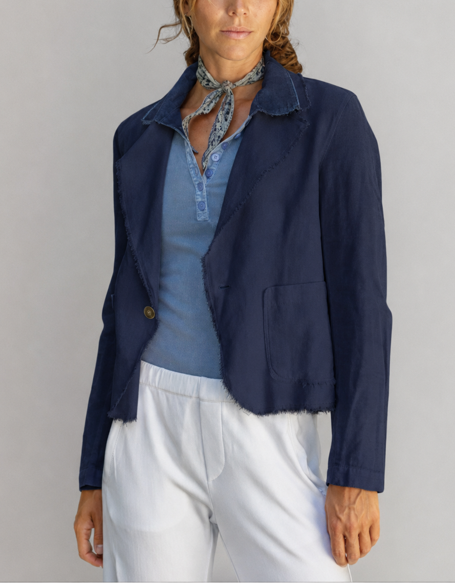 MILA Raw Edge Blazer