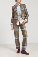 Vilagallo Heather Checked Jacket