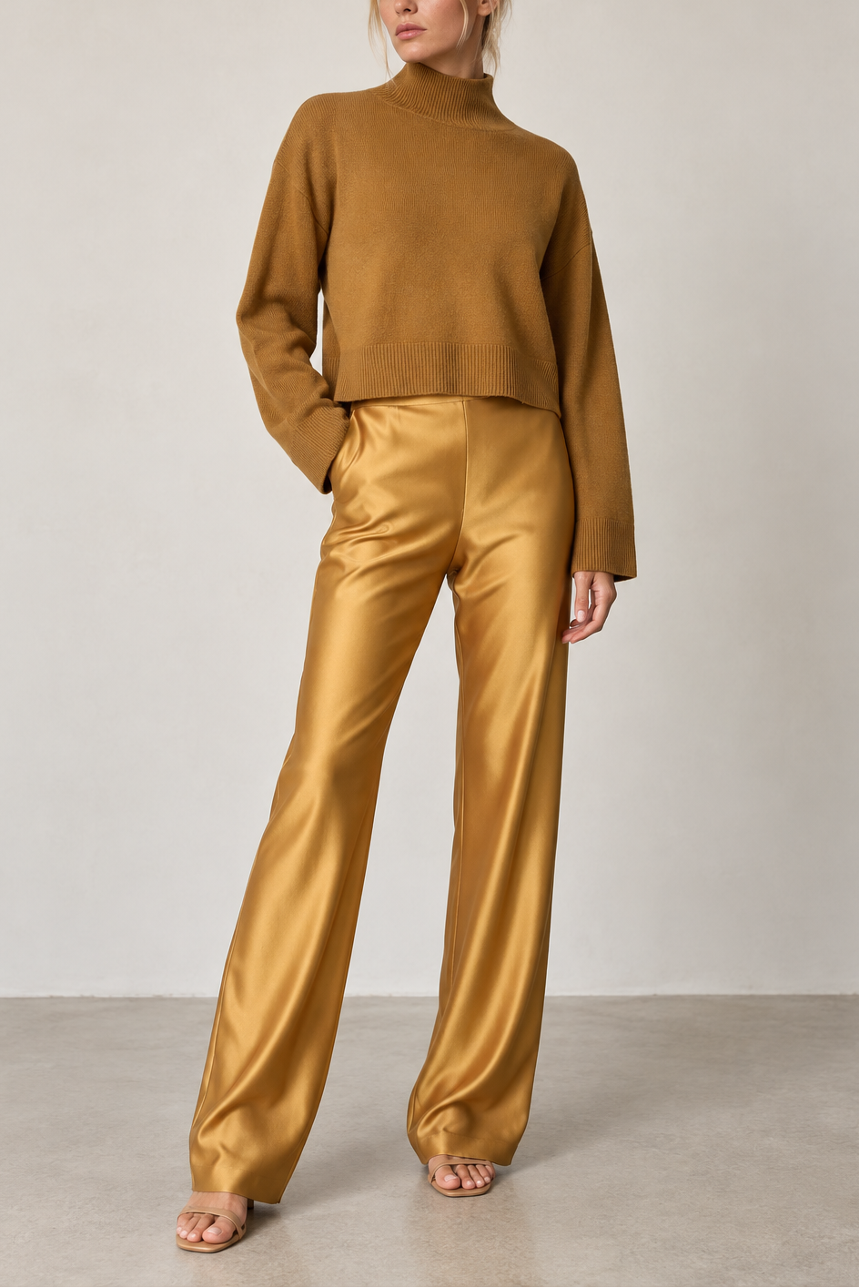 Cami Catherine Cashmere Cropped Sweater