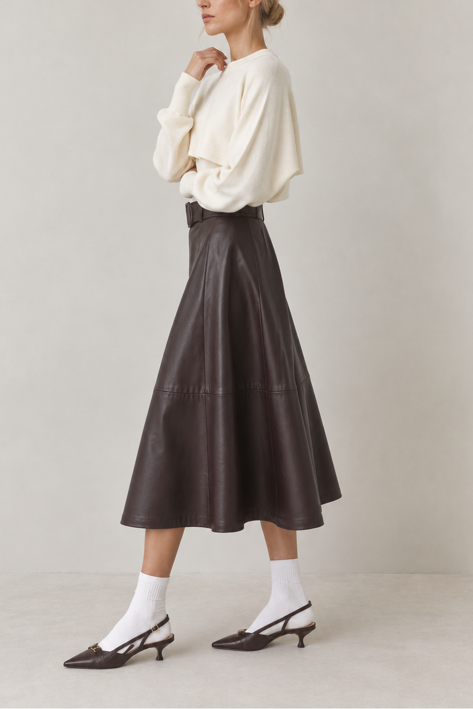 Suncoo Prava Crop Style Sweater