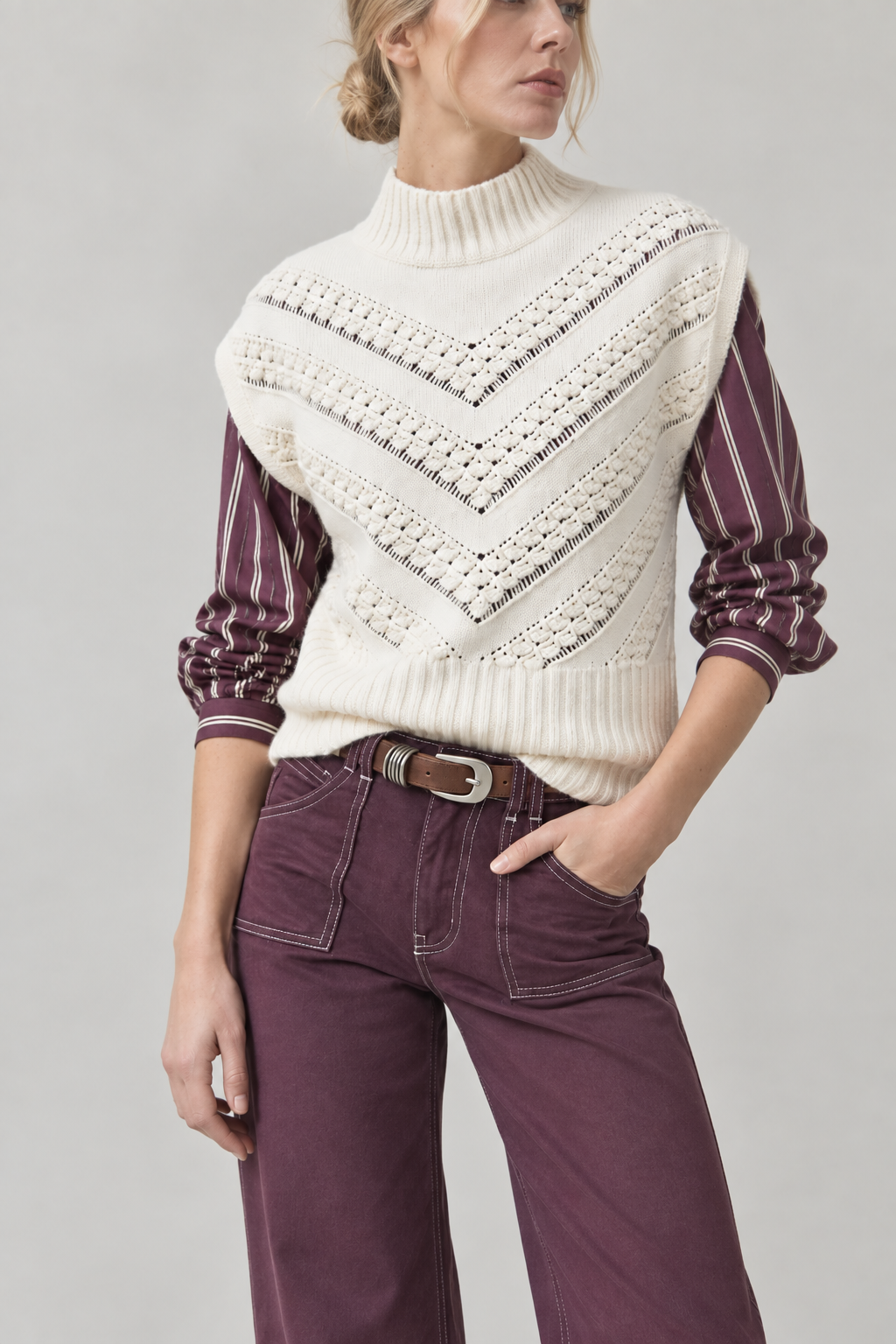 Suncoo Paoli Knitted Vest