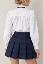 Suncoo Luisa Flowy Blouse With Bow Tie