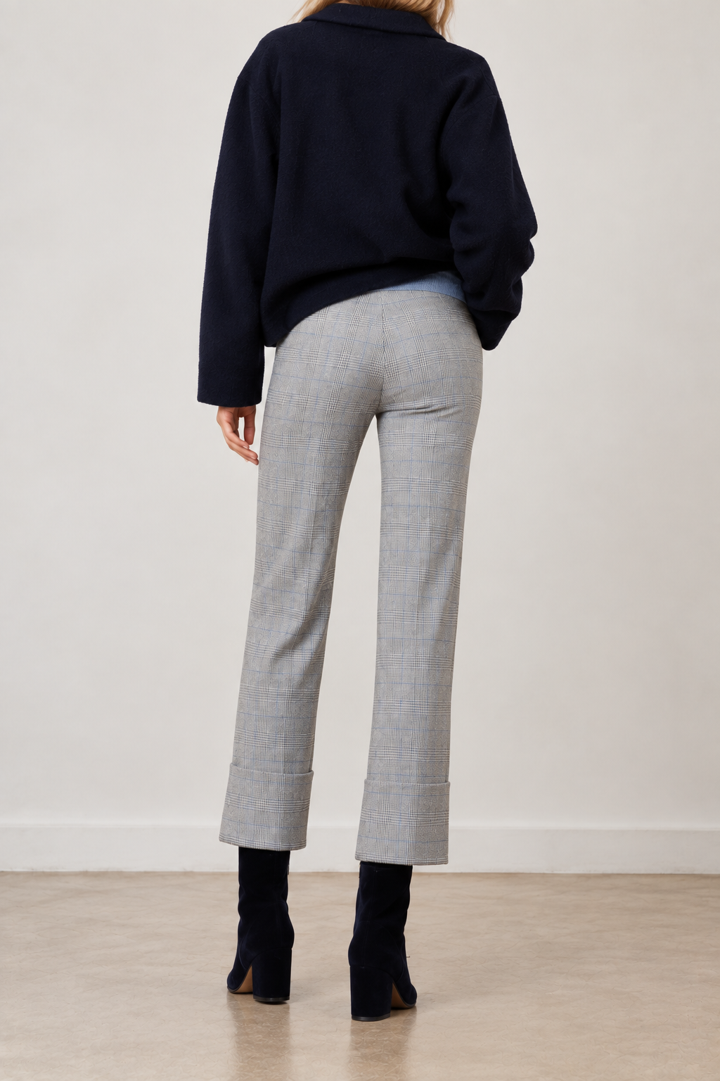 Avenue Montaigne Bonnie Plaid Pant