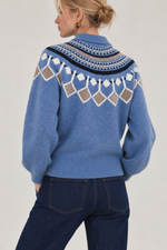 Tara Jarmon Giulietta Embroidered Collar Sweater