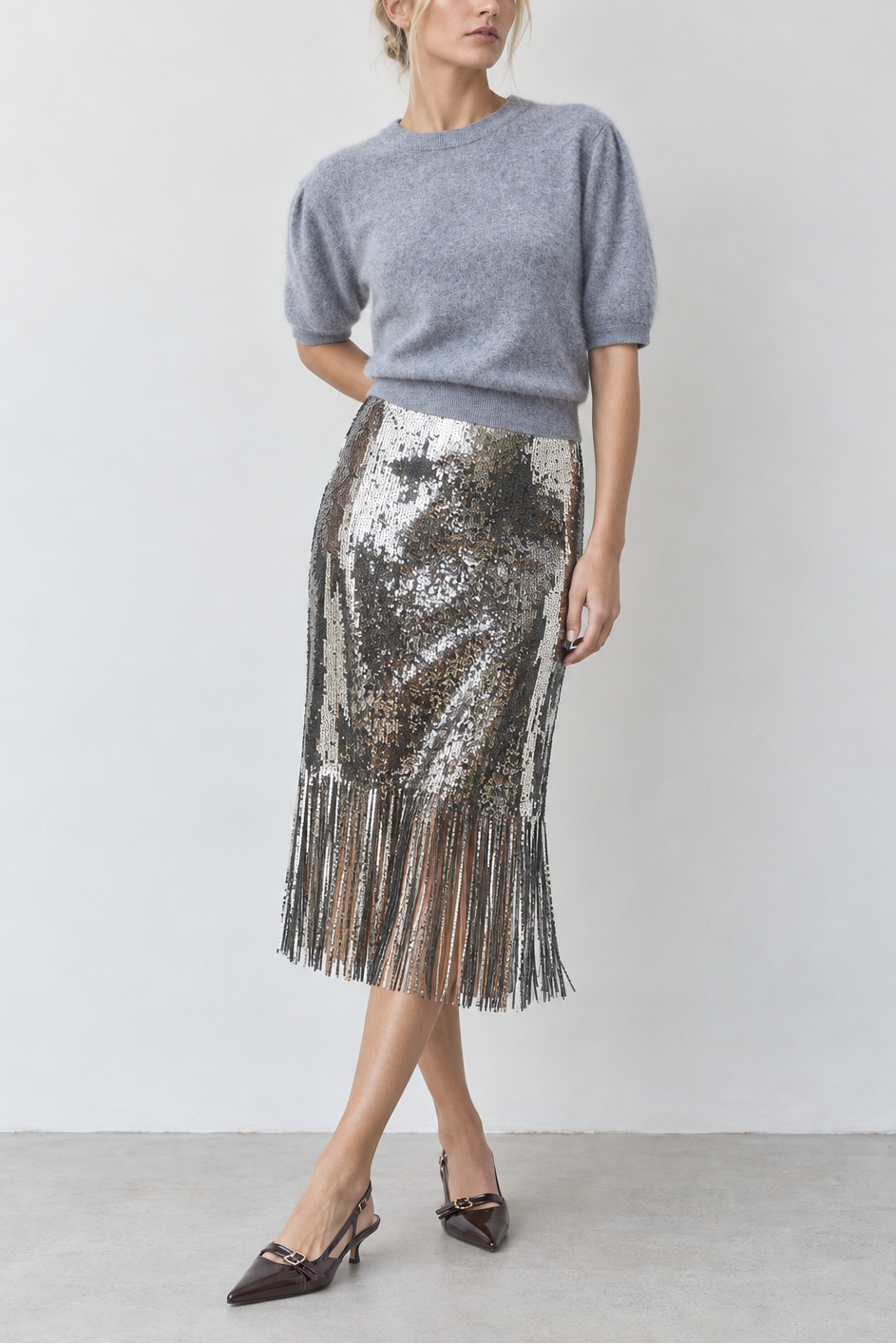 Suncoo Polov Wool Blend Sweater