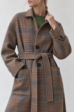 Suncoo Enjou Long Reversible Wool Coat