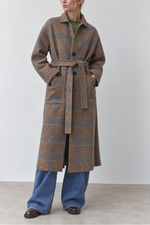Suncoo Enjou Long Reversible Wool Coat
