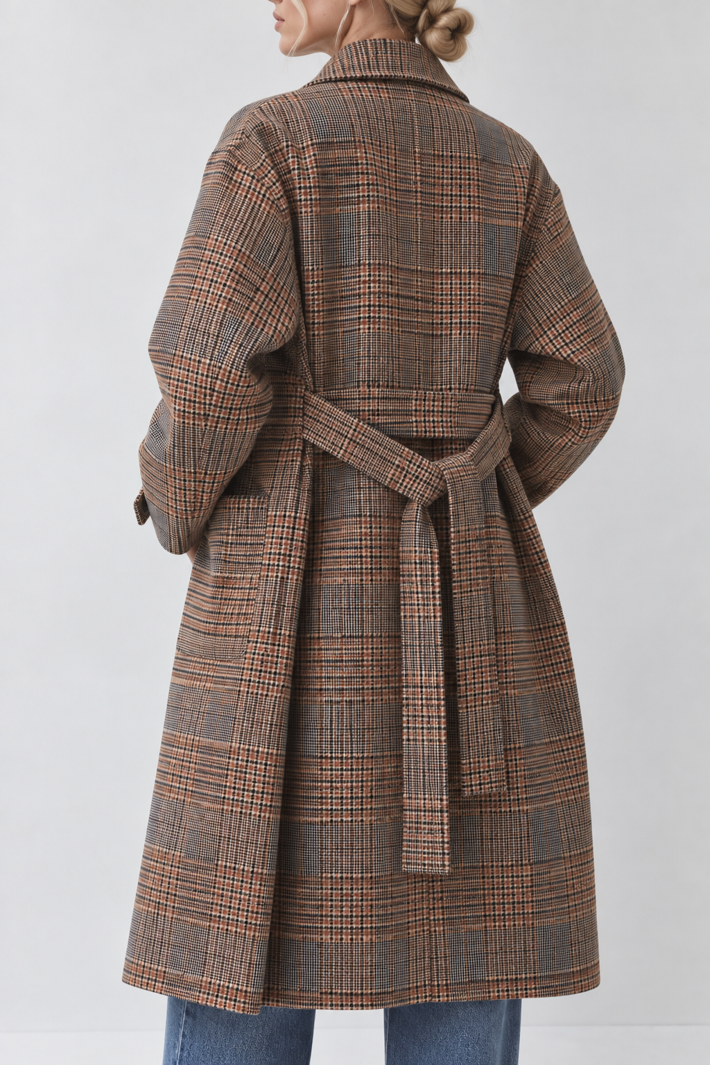 Suncoo Enjou Long Reversible Wool Coat
