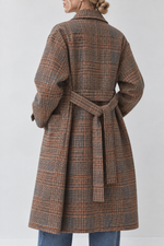 Suncoo Enjou Long Reversible Wool Coat