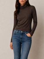 Majestic Filatures Soft Touch Long Sleeve Turtleneck