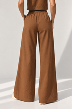 Stateside TS Linen Wide Leg Pull On Pant