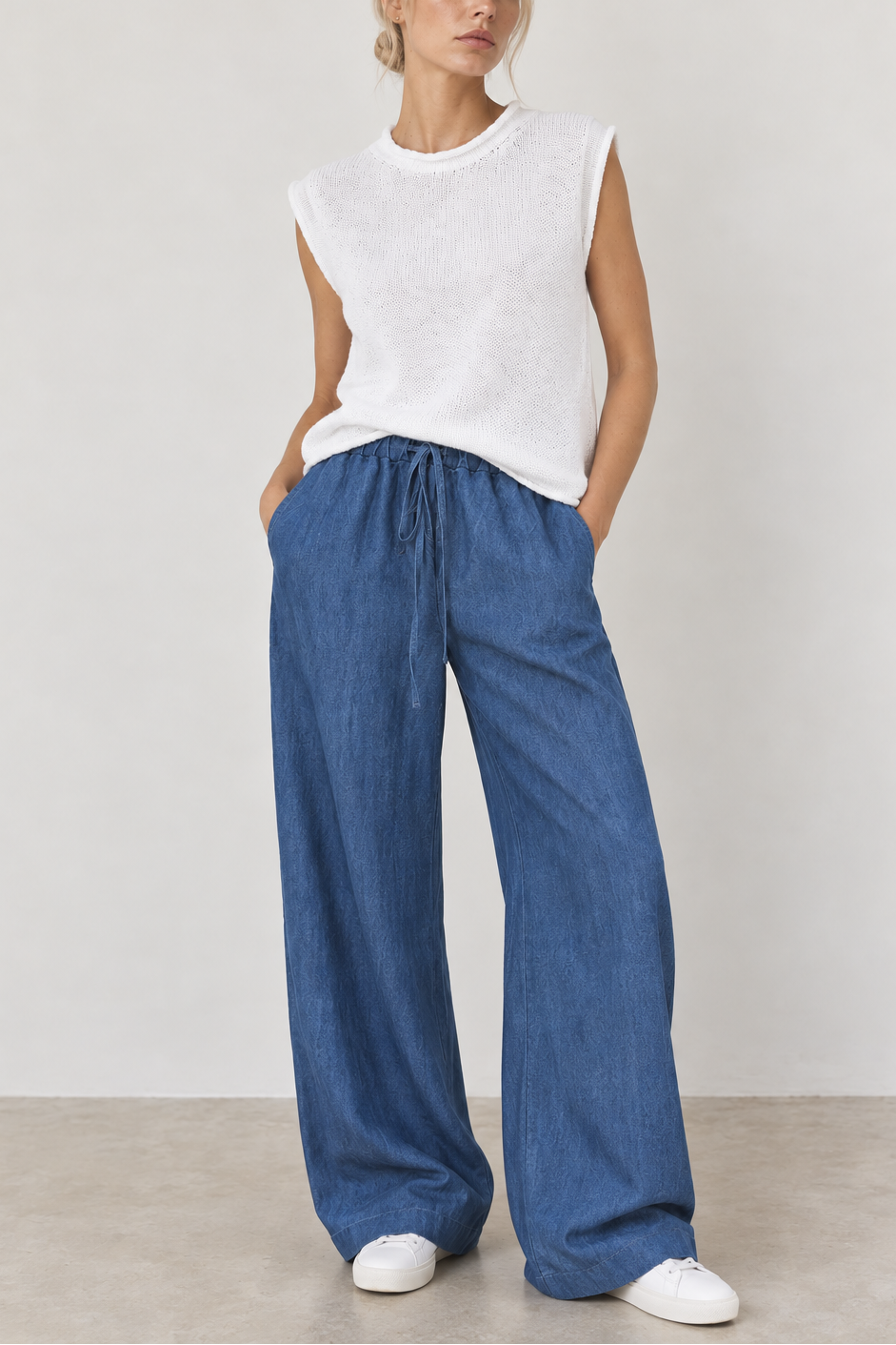 Stateside TS Slub Yarn Tank Sweater