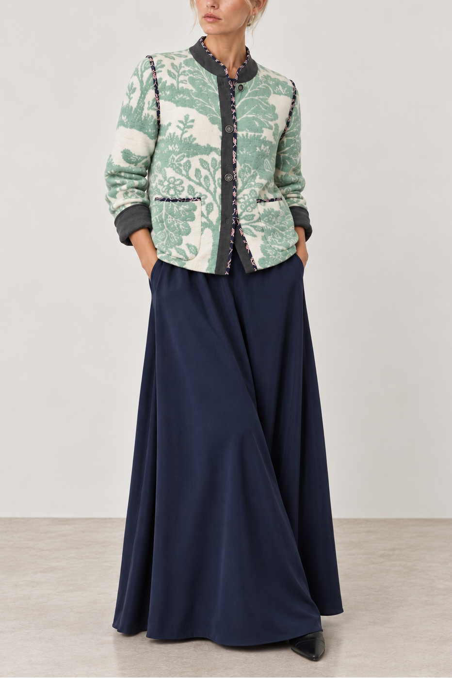 Aldo Martins Floral Jacquard Jacket