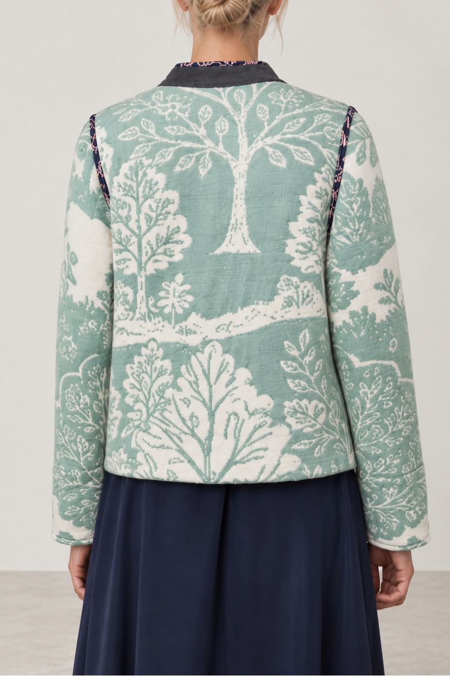 Aldo Martins Floral Jacquard Jacket