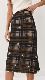Essentiel Kate Embellished Mesh Skirt