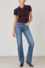 Lagence Cirrus S\S Crop Polo
