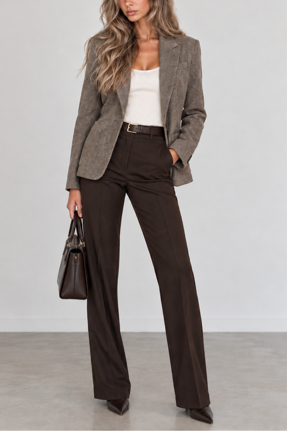 Circolo Single Breasted Jersey Blazer