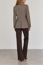 Circolo Single Breasted Jersey Blazer