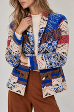 Aldo Martins Short Jacket With Fringe