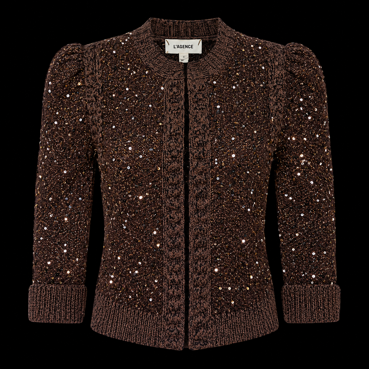Lagence Thistle Sequined Cardigan