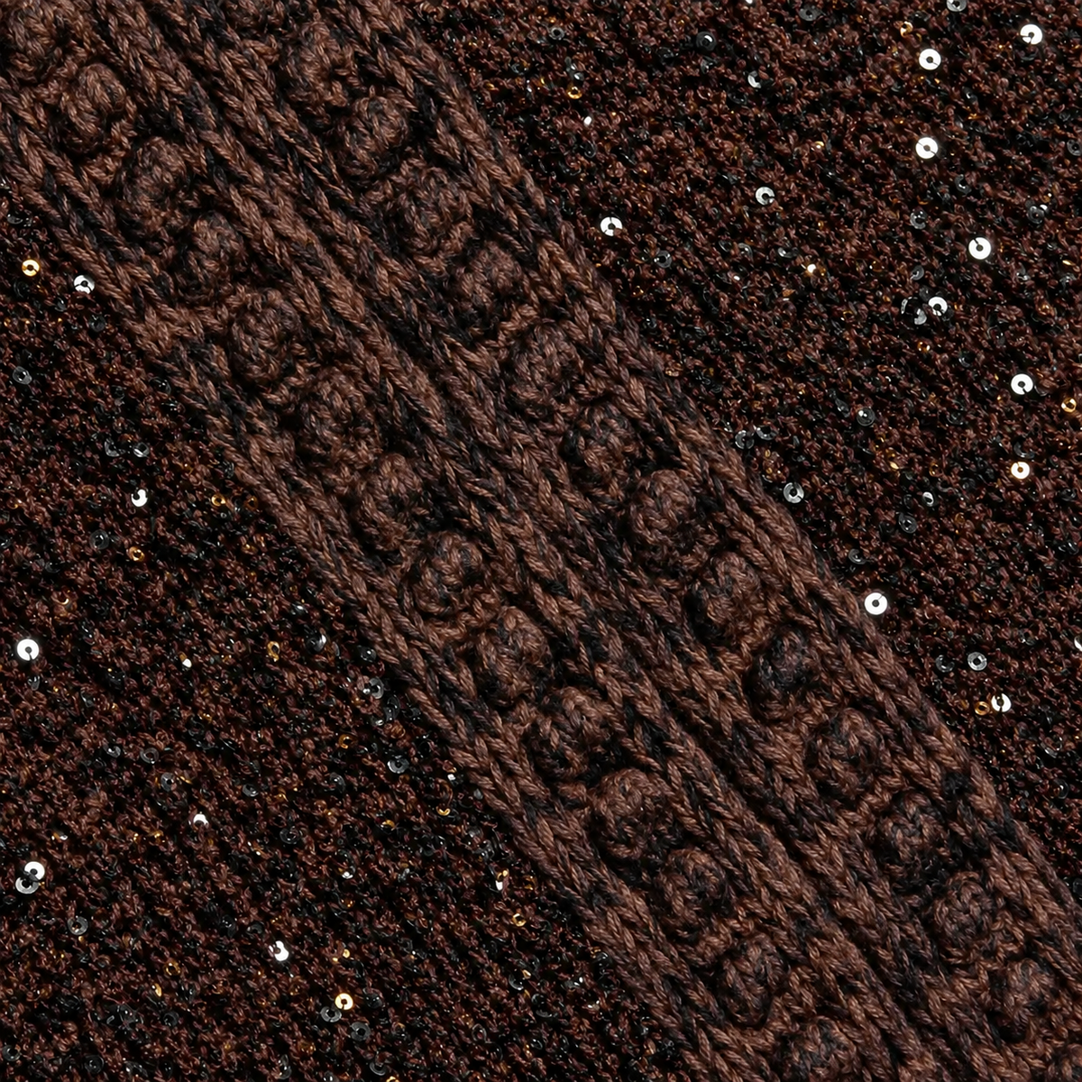 Lagence Thistle Sequined Cardigan