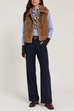 Vilagallo Faux Fur Vest