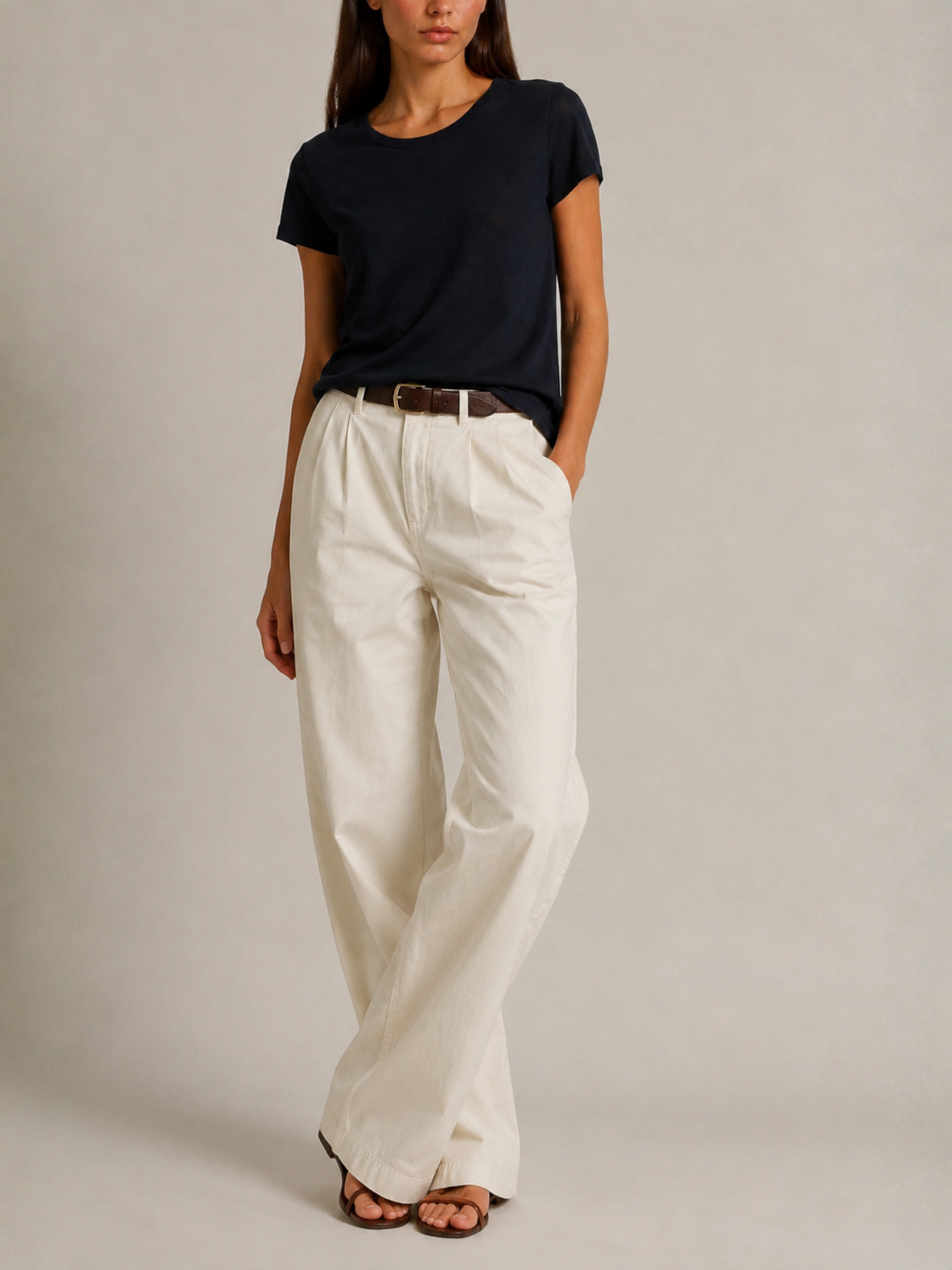 Majestic Filatures Cashmere Short Sleeve Crewneck Shirt