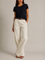 Majestic Filatures Cashmere Short Sleeve Crewneck Shirt