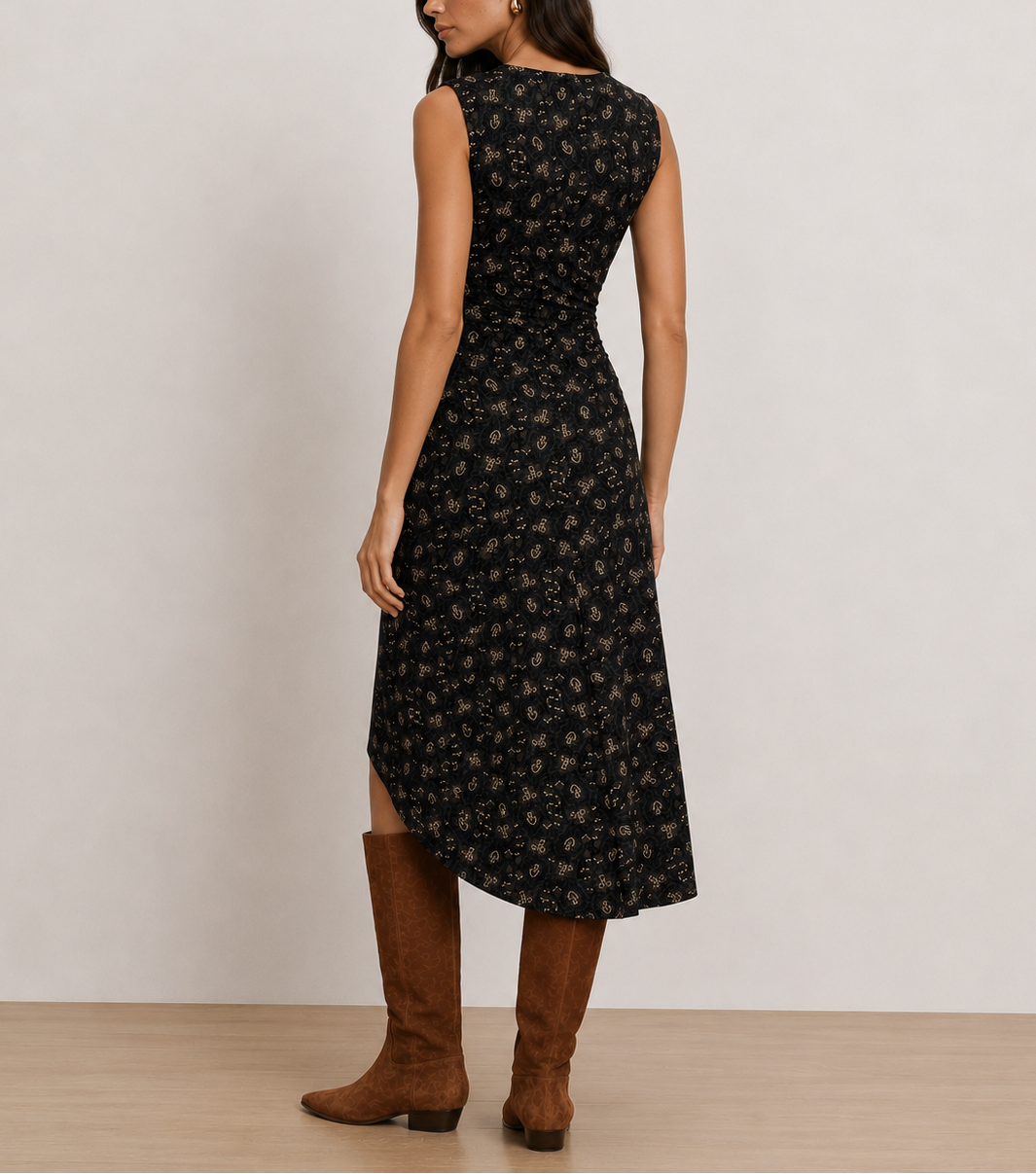 Veronica Beard Theodora Sleeveless Midi Dress