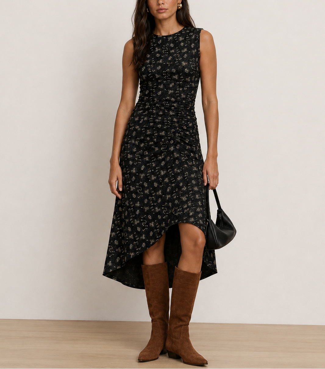 Veronica Beard Theodora Sleeveless Midi Dress
