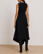 Veronica Beard Freja Brooch Midi Dress