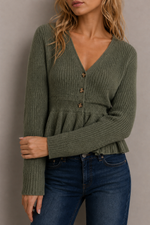 Allude V-Neck Cardigan