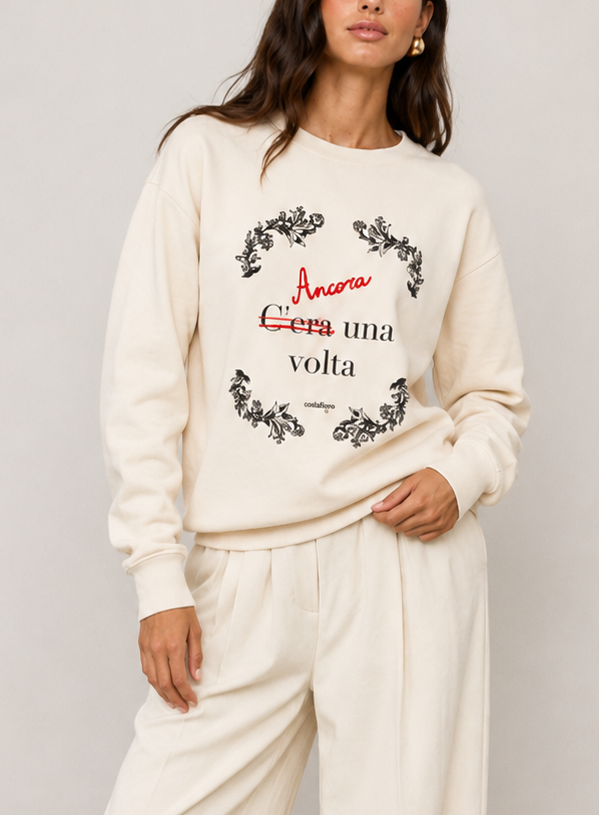 Ottodame Cotton Graphic Sweatshirt
