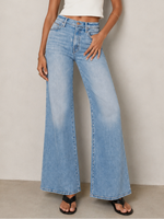MOTHER Hustler Roller Double Sneak Jean