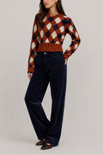 Cara Cara Oakley Argyle Hoodie