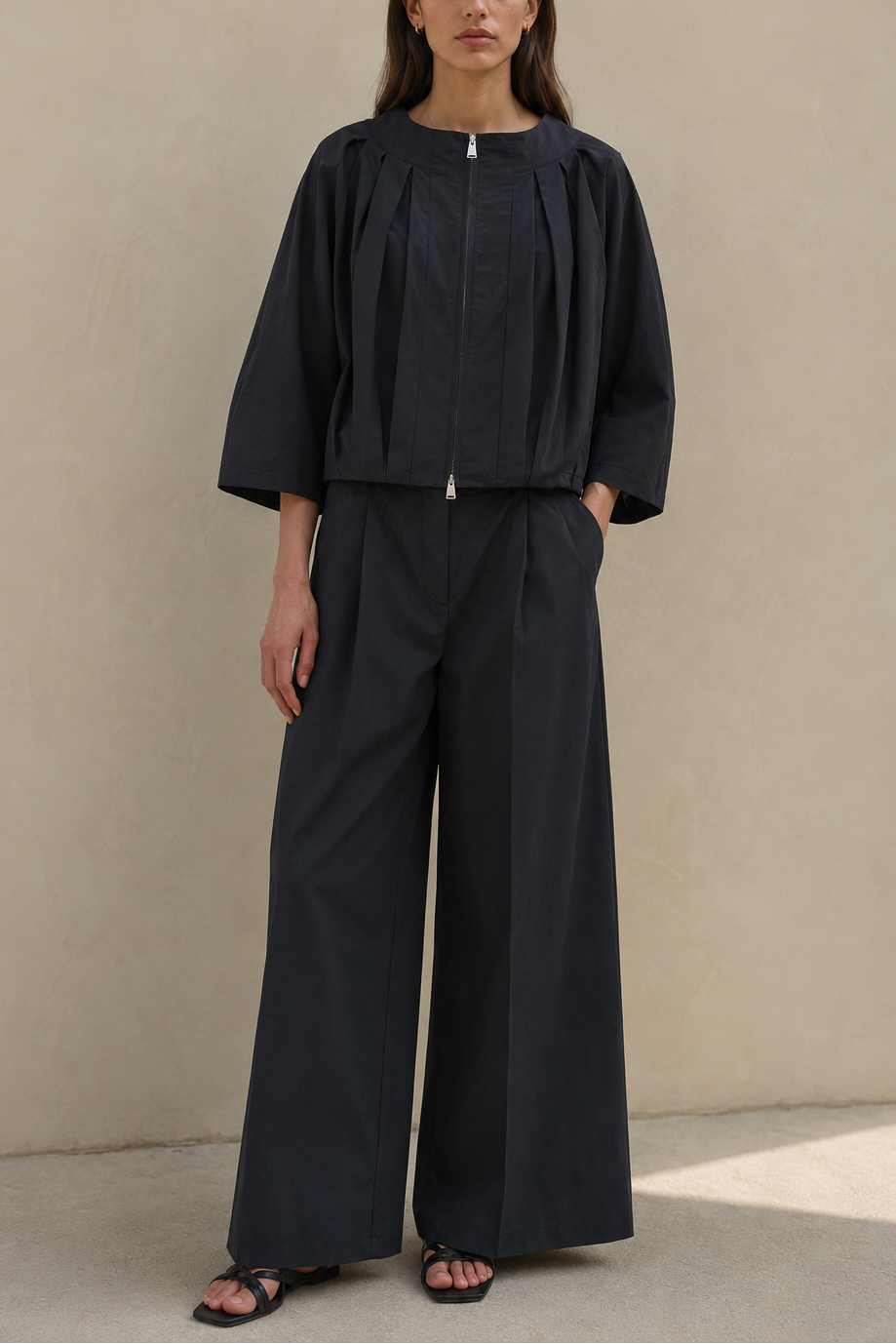 Simkhai Jess Pleated Jacket