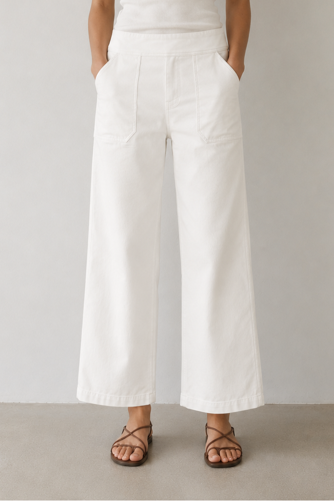 Gallery Couture Twill Pull On Pant