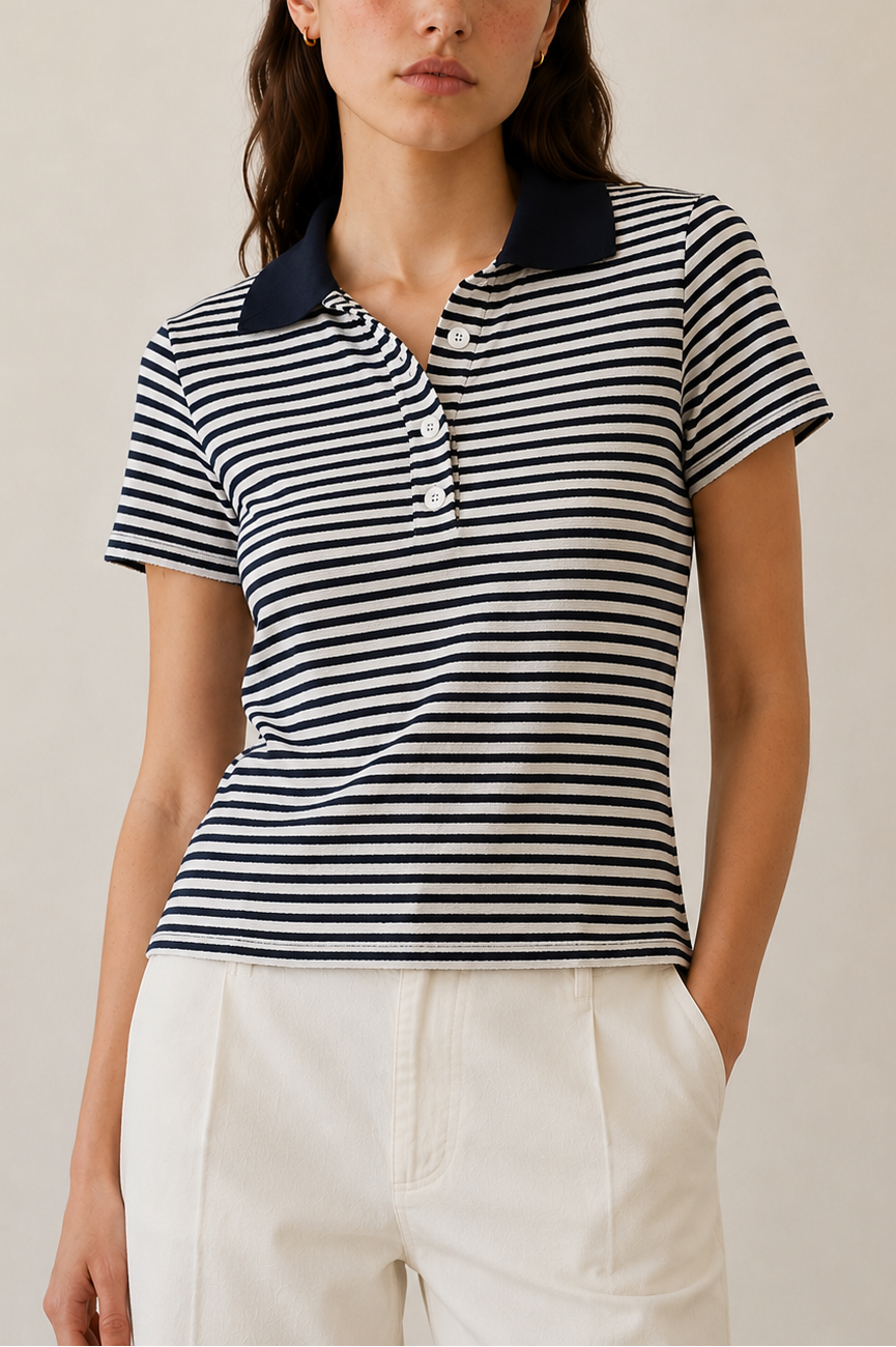 Frame The Pointelle Polo