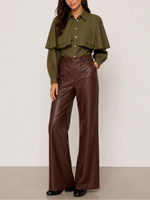 Sea Caitlin Leather Trouser