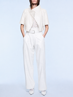 Yigal Azrouel Ts Cropped Leather Jacket