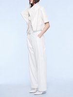 Yigal Azrouel Ts Cropped Leather Jacket