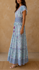SALROSA Long Print Dress