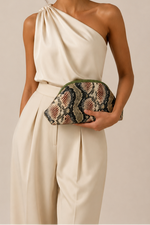 Mishe Handbags Pattern Clutch