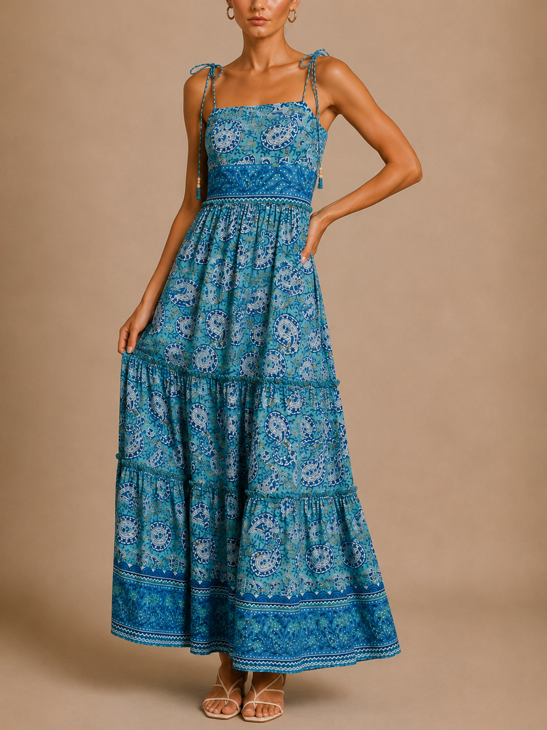 SALROSA Paisley Maxi Dress