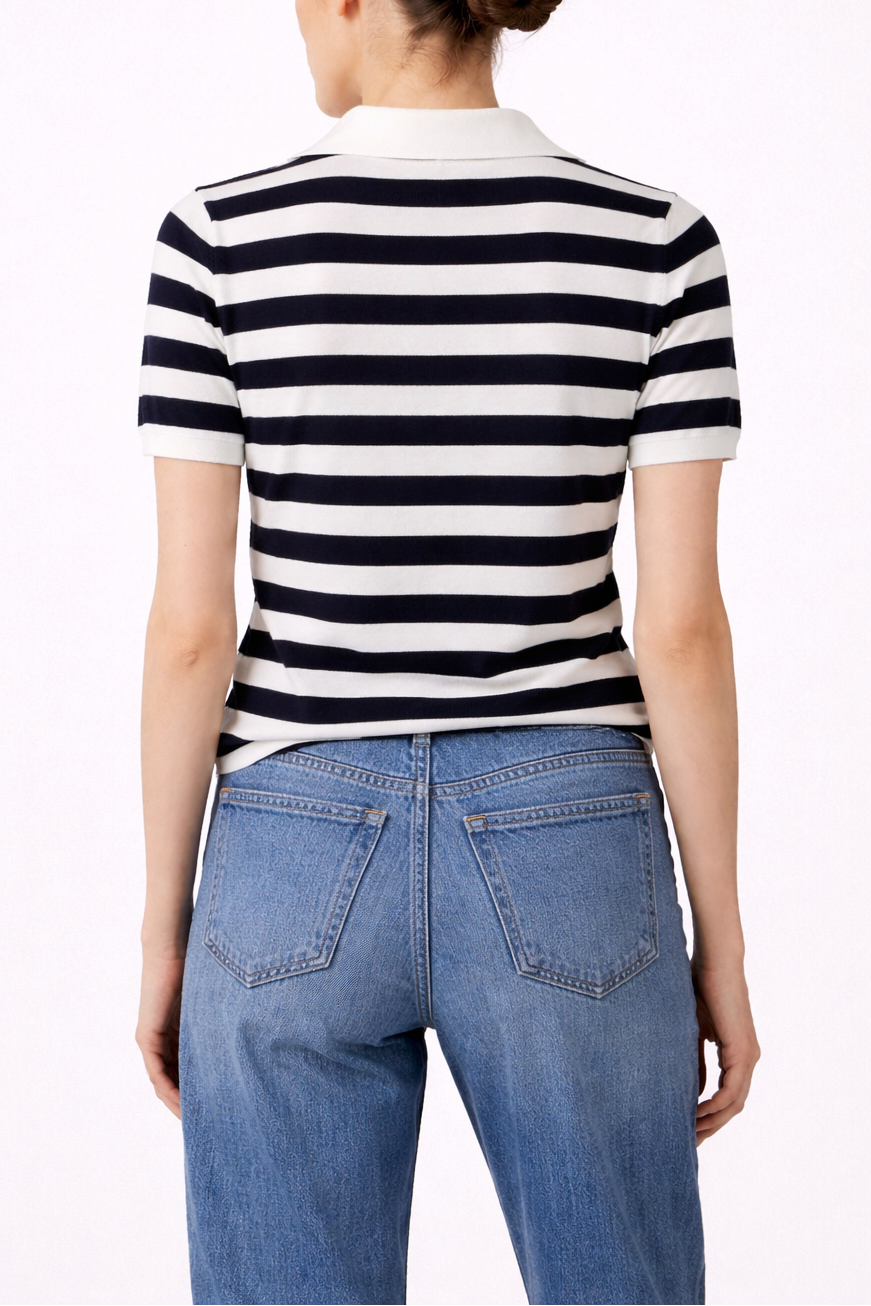 Allude Polo Neck Sweater