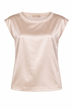 Purotatto Sequin Collar Silk Top