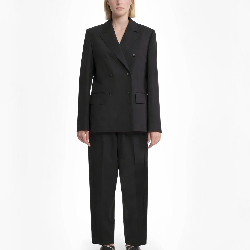Tela Double Breasted Blazer